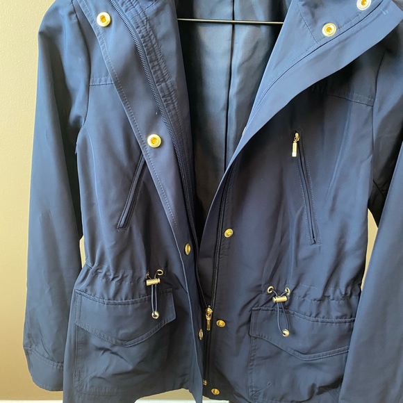 Women’s Crown & Ivy Lightweight Jacket Navy Petite Small - Picture 4 of 6